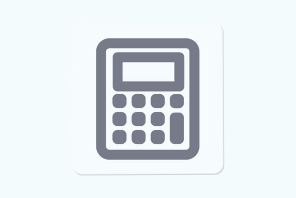 Calculator Graphics for Editorial Use