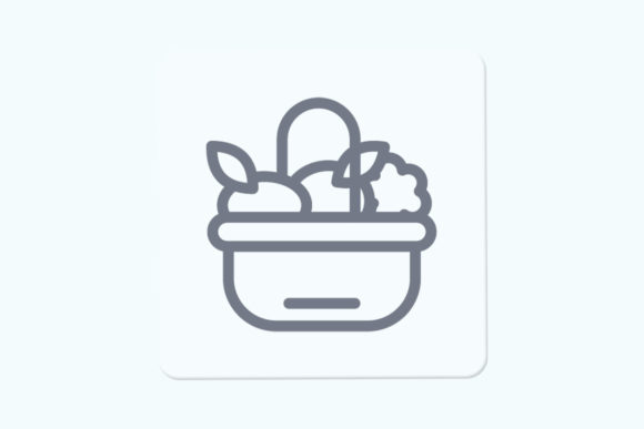 Fruit Basket Graphics & Illustrations