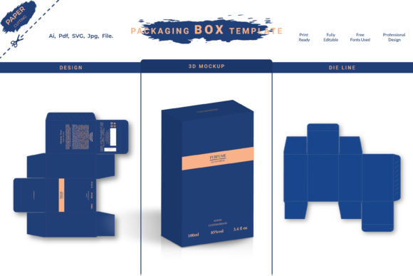 Packaging Box Design Graphics and Boxes Amp