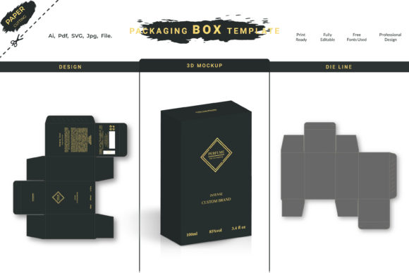 Packaging Design, Perfume Luxury Box