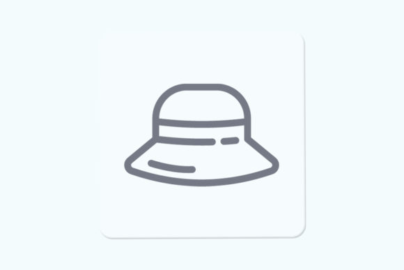 Women Hat: Graphics for Local Business Branding
